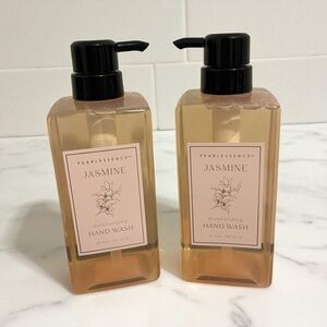 Pearlessence Jasmine Hand Wash 2 Pack | 16.9 oz Each | Floral Luxury Soap